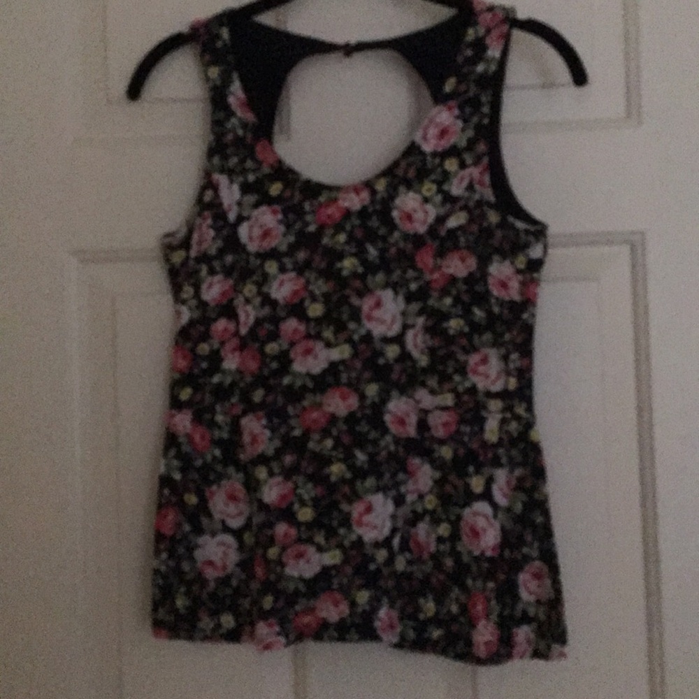 Floral Peplum Top